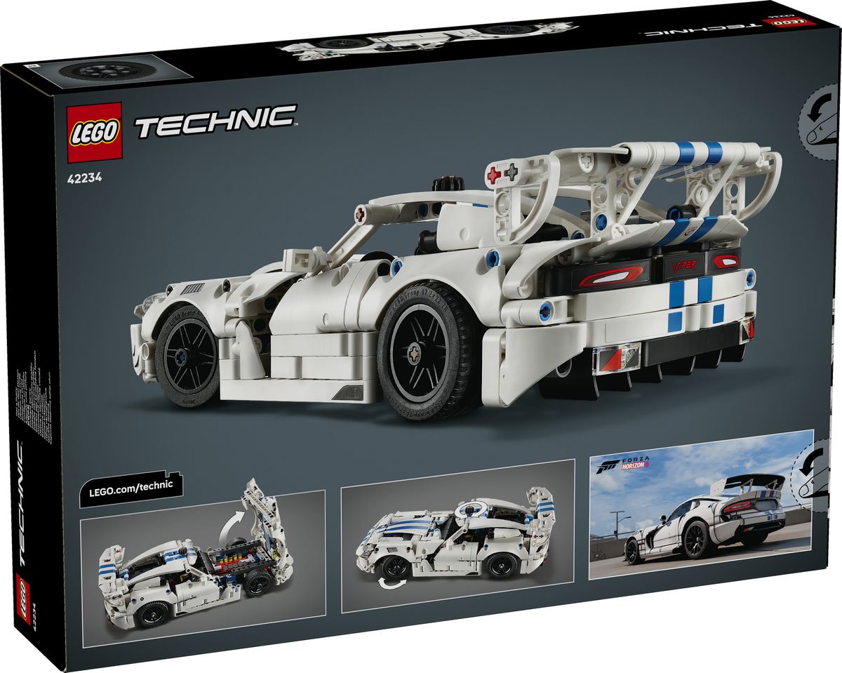 Dodge Viper GTS-R Sports Car LEGO 42234