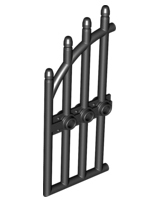 42448 | Door 1 x 4 x 9 Arched Gate with Bars and Three Studs | LEGOPART