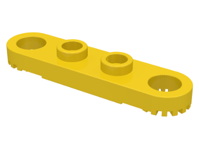 4263 | Technic, Plate 1 x 4 with Toothed Ends | LEGOPART