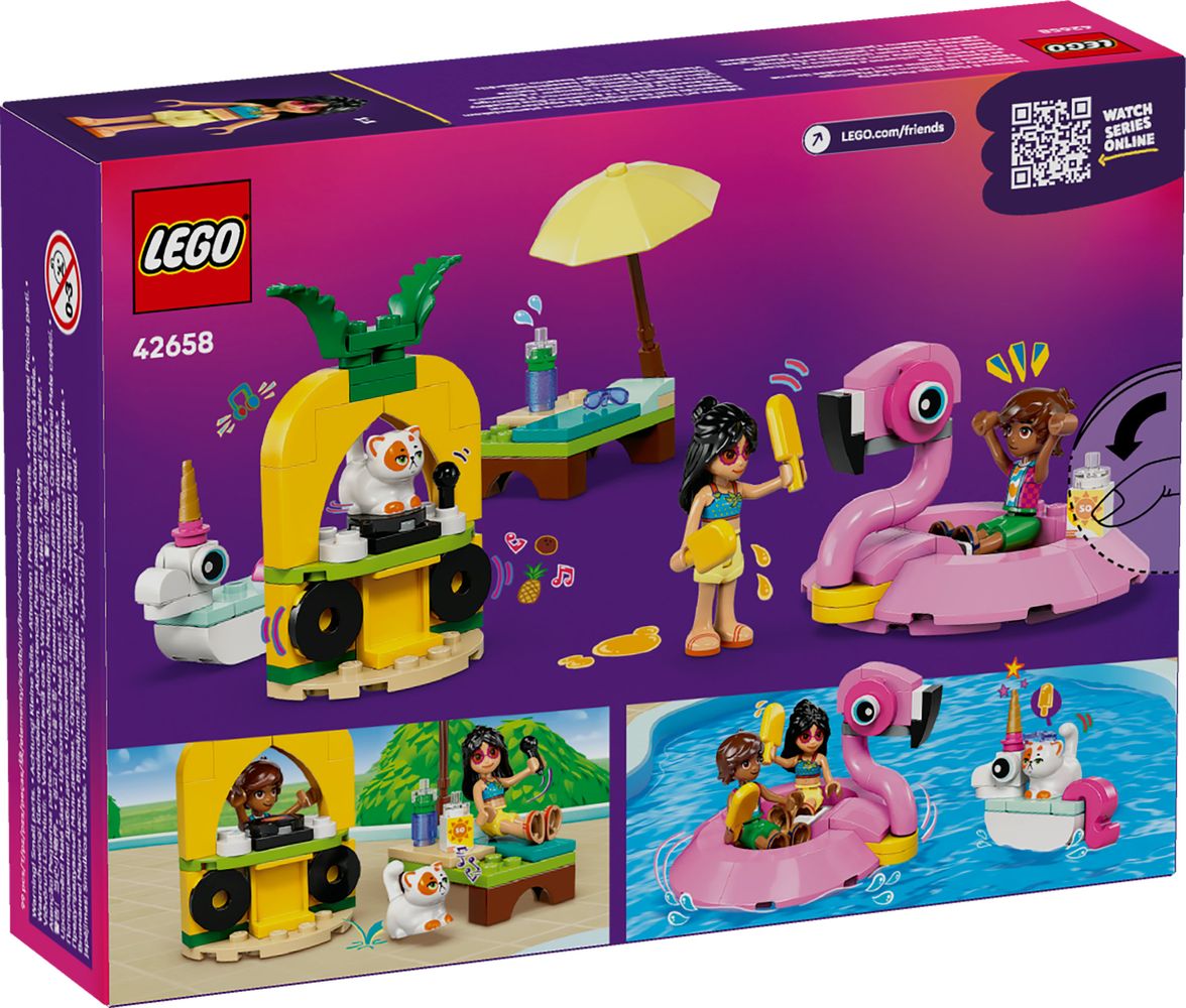 Unicorn & Flamingo Pool Party LEGO 42658