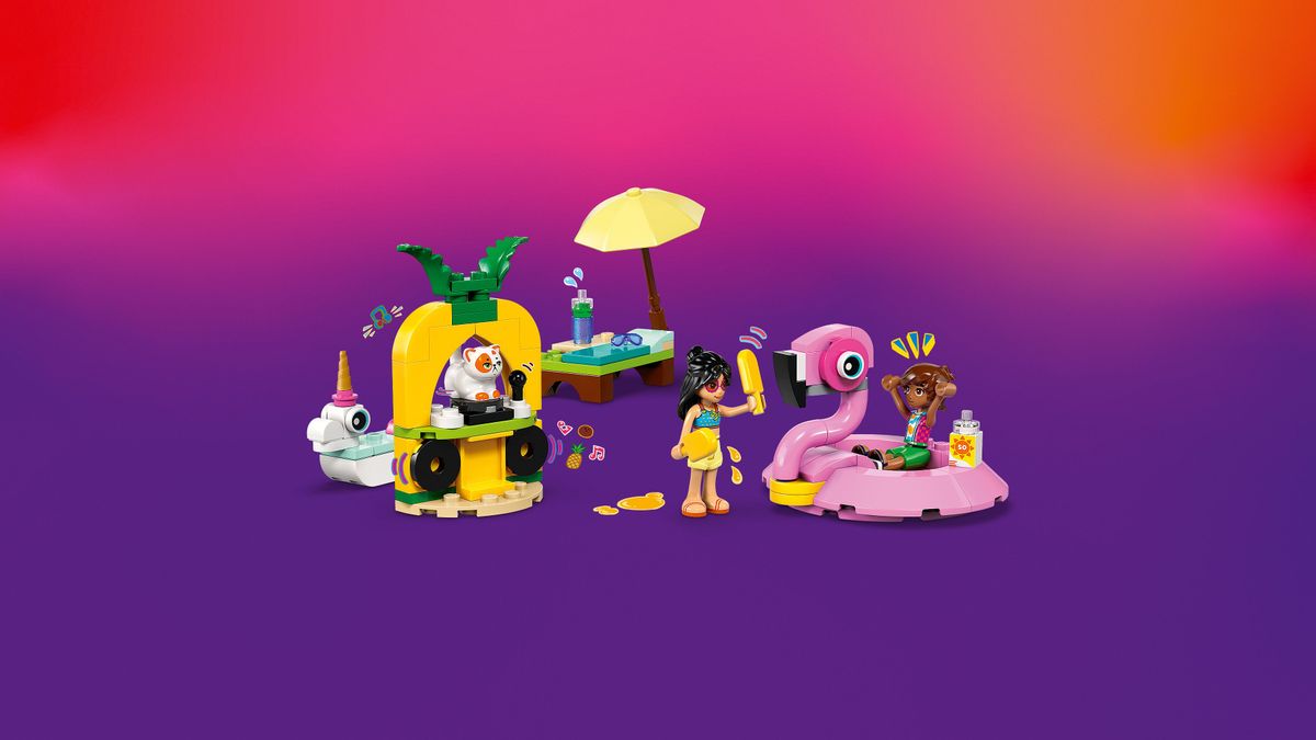 Unicorn & Flamingo Pool Party LEGO 42658