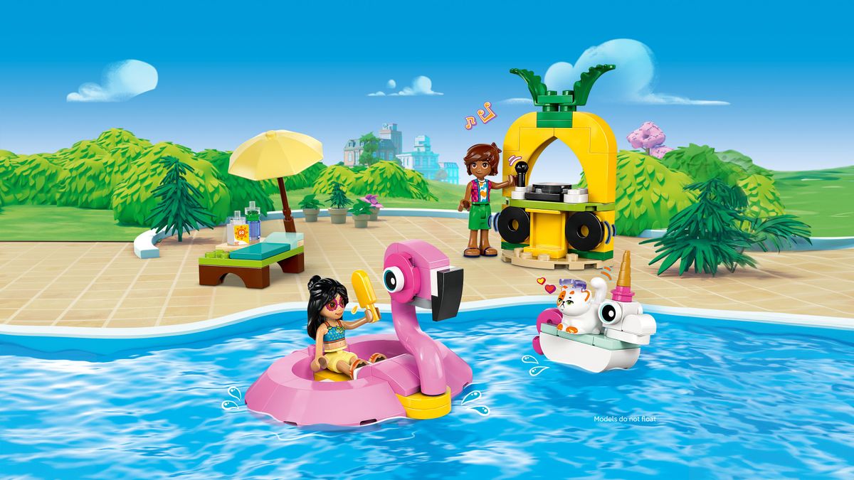 Unicorn & Flamingo Pool Party LEGO 42658