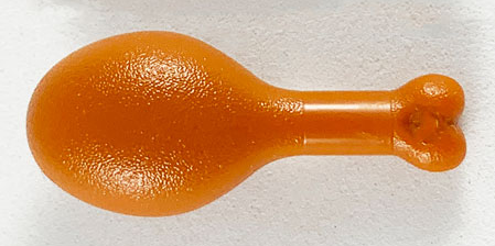 42876 | Turkey Drumstick, 22mm with Oval Opening on Back | LEGOPART