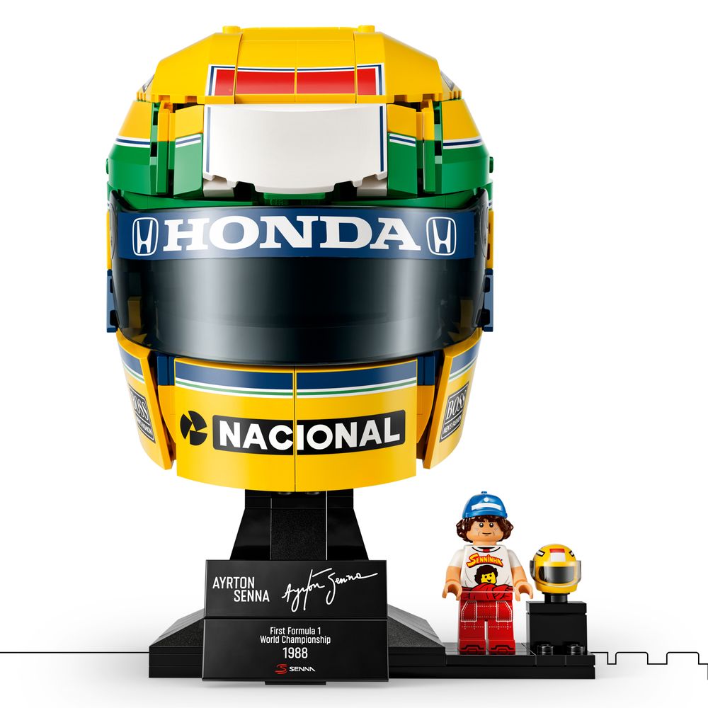 Ayrton Senna Helmet LEGO 43024