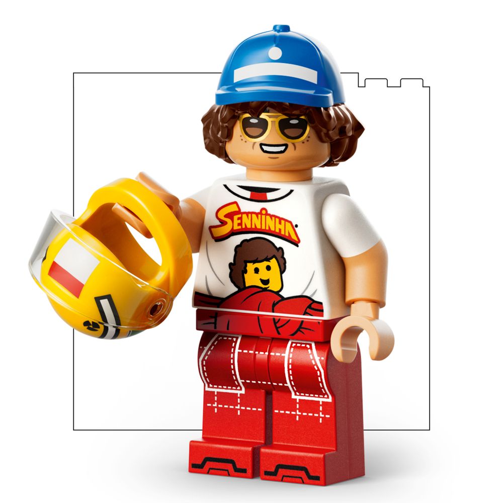 Ayrton Senna Helmet LEGO 43024