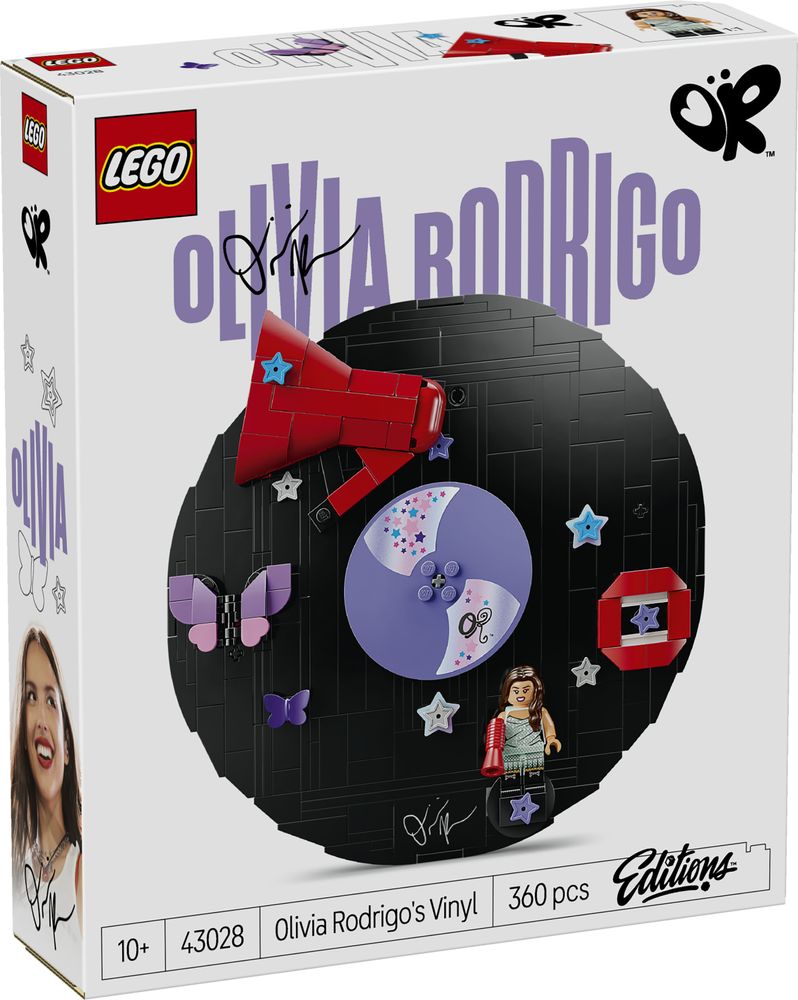Olivia Rodrigo’s Vinyl LEGO 43028