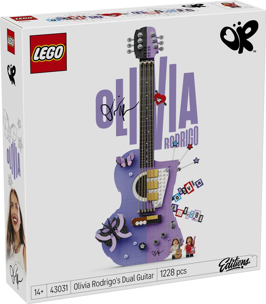 Olivia Rodrigo’s Dual Guitar LEGO 43031