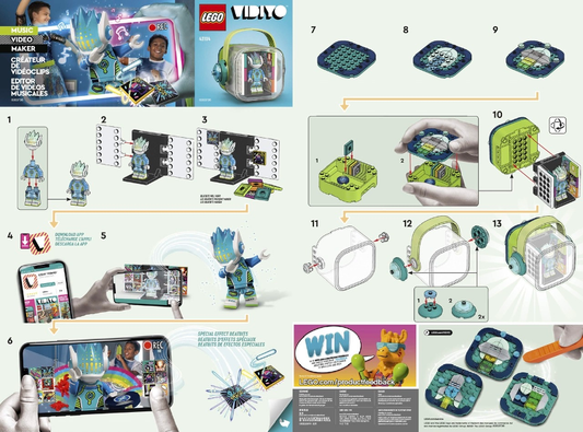 43104-1 | Alien DJ BeatBox | INSTRUCTIONS | LEGOPART