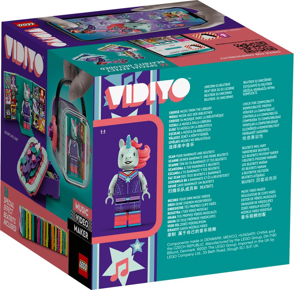 Unicorn DJ BeatBox LEGO 43106