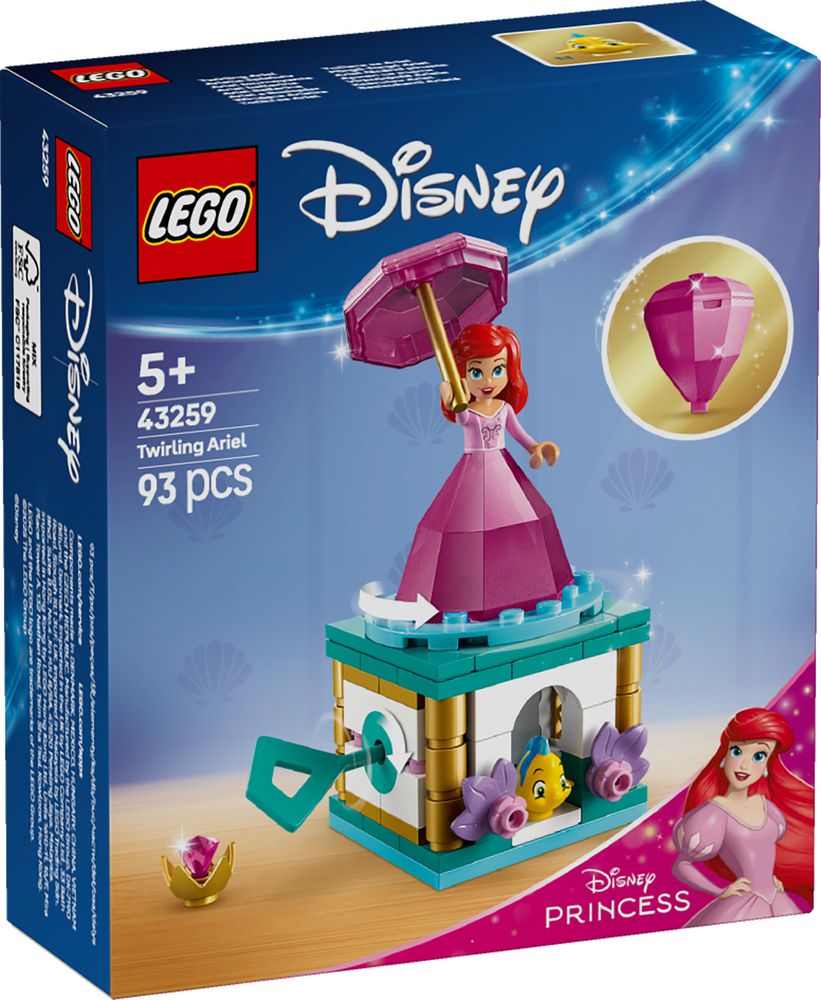 Twirling Ariel LEGO 43259