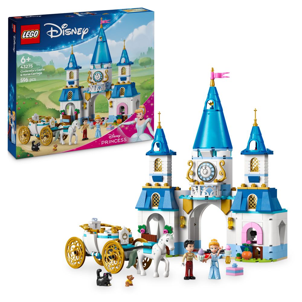 Cinderella's Castle & Horse Carriage LEGO 43275