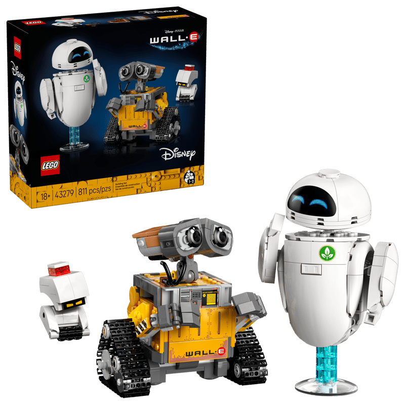 WALL-E and EVE LEGO 43279  | Fyrebrick.be