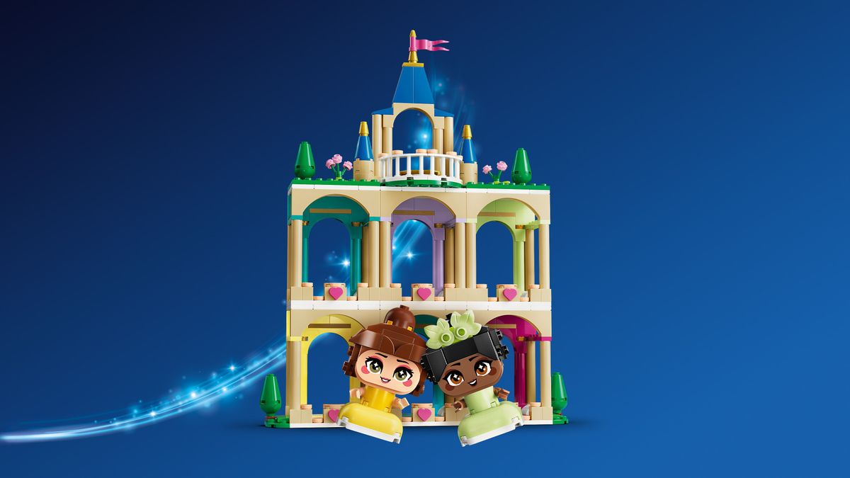 Mini Belle & Tiana with Castle LEGO 43291