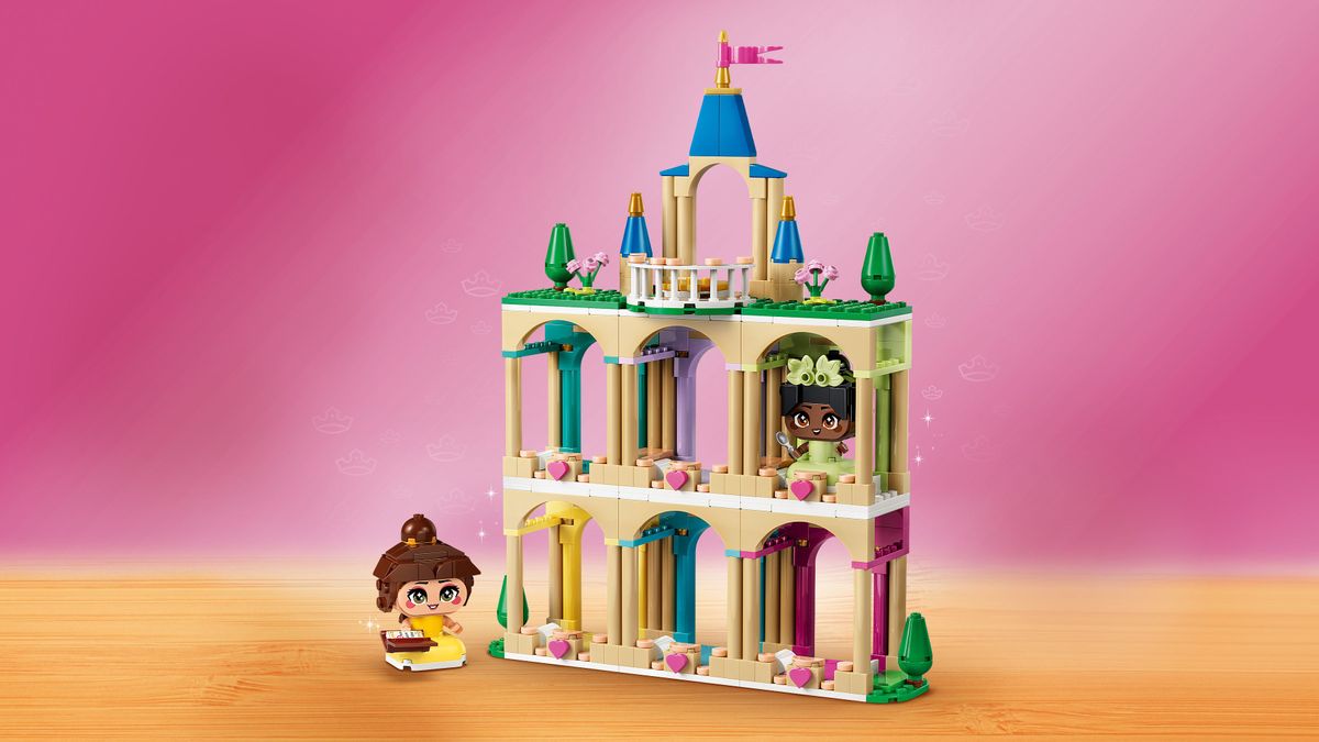 Mini Belle & Tiana with Castle LEGO 43291
