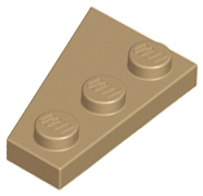 43722 | Wedge, Plate 3 x 2 Right | LEGOPART