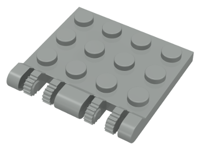 44570 | Hinge Plate 3 x 4 Locking Dual 2 Fingers | LEGOPART