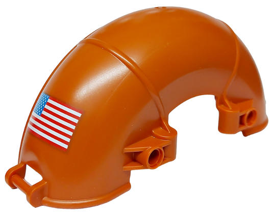 4458pb01b | Technic, Panel Car Mudguard Arched 15 x 5 x 7 with United States of America | LEGOPART