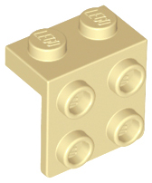 44728 | Bracket 1 x 2 - 2 x 2 | LEGOPART