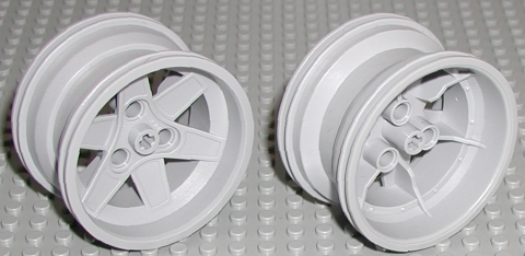 44772 | Wheel 56mm D. x 34mm Technic Racing Medium, 3 Pin Holes | LEGOPART