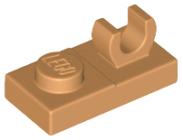 44861 | Plate, Modified 1 x 2 with Open O Clip on Top | LEGOPART