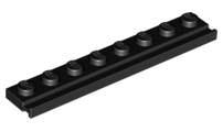 4510 | Plate, Modified 1 x 8 with Door Rail | LEGOPART