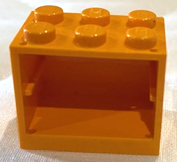 4532a | Container, Cupboard 2 x 3 x 2 - Solid Studs | LEGOPART