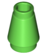 4589b | Cone 1 x 1 with Top Groove | LEGOPART