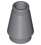 4589b | Cone 1 x 1 with Top Groove | LEGOPART