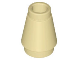 4589b | Cone 1 x 1 with Top Groove | LEGOPART