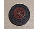 4624c01 | Wheel 8mm D. x 6mm with Black Tire 14mm D. x 4mm Smooth Small Single | LEGOPART