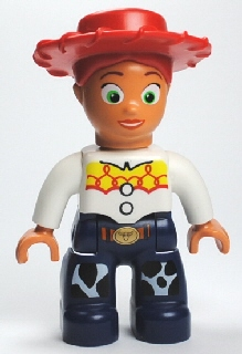 Duplo Figure Lego Ville, Female, Jessie | Fyrebrick.be
