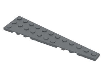 47398 | Wedge, Plate 12 x 3 Right | LEGOPART