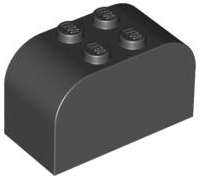 4744 | Slope, Curved 4 x 2 x 2 Double with 4 Studs | LEGOPART