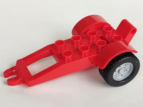 47450c01 | Duplo Trailer with Frame and 2 x 4 Studs | LEGOPART