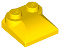 47457 | Slope, Curved 2 x 2 x 2/3 with 2 Studs and Curved Sides | LEGOPART