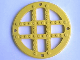 4750 | Fabuland Plate, Round 13 2/3 Stud Diameter - (Ferris Wheel Side, Merry-Go-Round Type 2 Base) | LEGOPART