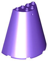 47543 | Cone Half 8 x 4 x 6 | LEGOPART