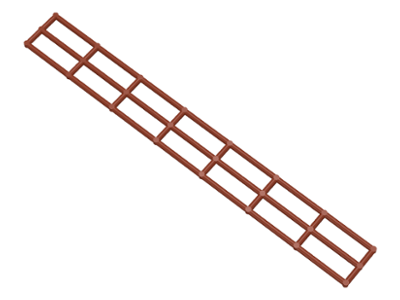 47996 | Boat, Mast Rigging Long 28 x 3.5 | LEGOPART