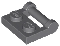 48336 | Plate, Modified 1 x 2 with Bar Handle on Side - Closed Ends | LEGOPART