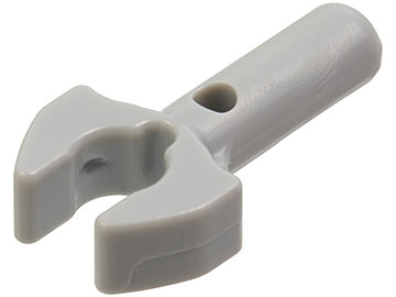 48729b | Bar   1L with Clip Mechanical Claw - Cut Edges and Hole on Side | LEGOPART