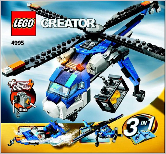 4995-1 | Cargo Copter | INSTRUCTIONS | LEGOPART