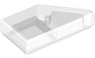 5091 | Tile, Modified 1 x 2 Wedge Left | LEGOPART