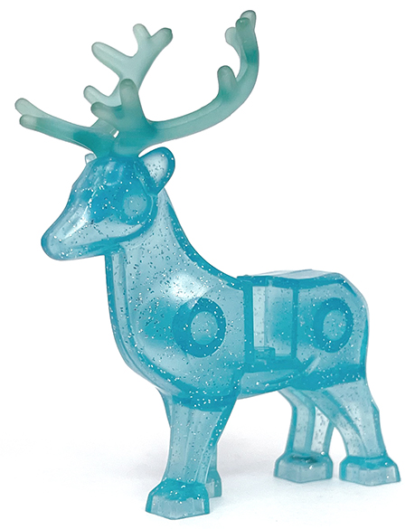 51493c01 | Deer with Trans-Light Blue Antlers | LEGOPART