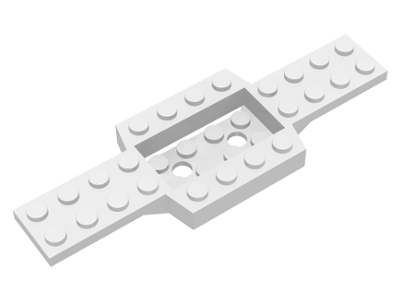 52036 | Vehicle, Base 4 x 12 x 3/4 with 4 x 2 Recessed Center with Smooth Underside | LEGOPART