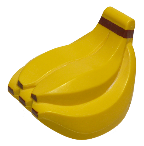 53897px1 | Duplo Bananas with Reddish Brown Clasp and Tips Pattern | LEGOPART
