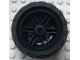 56145c04 | Wheel 30.4mm D. x 20mm with No Pin Holes and Reinforced Rim with Black Tire 43.2mm D. x 26mm Balloon Small | LEGOPART