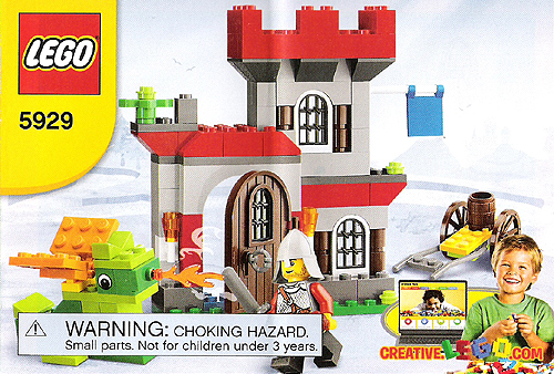 5929-1 | Knight and Castle Building Set | INSTRUCTIONS | LEGOPART