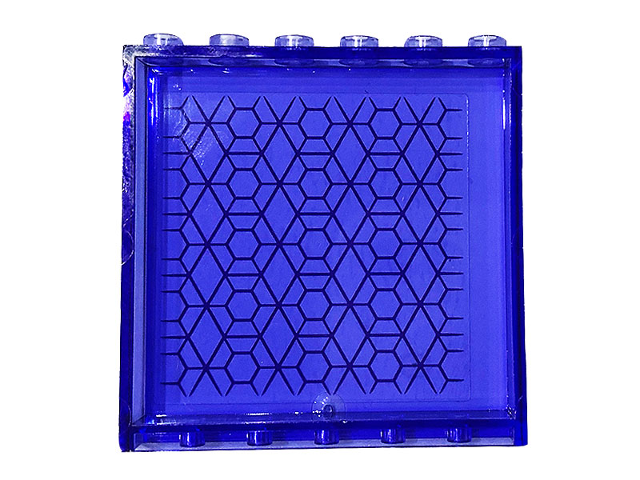 59349pb199 | Panel 1 x 6 x 5 with Hexagons and Diamonds Pattern | LEGOPART