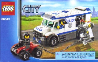 60043-1 | Prisoner Transporter | INSTRUCTIONS | LEGOPART