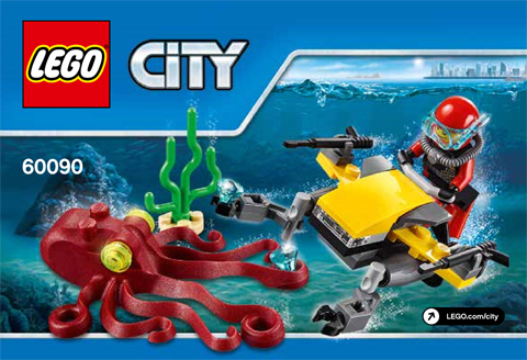 60090-1 | Deep Sea Scuba Scooter | INSTRUCTIONS | LEGOPART